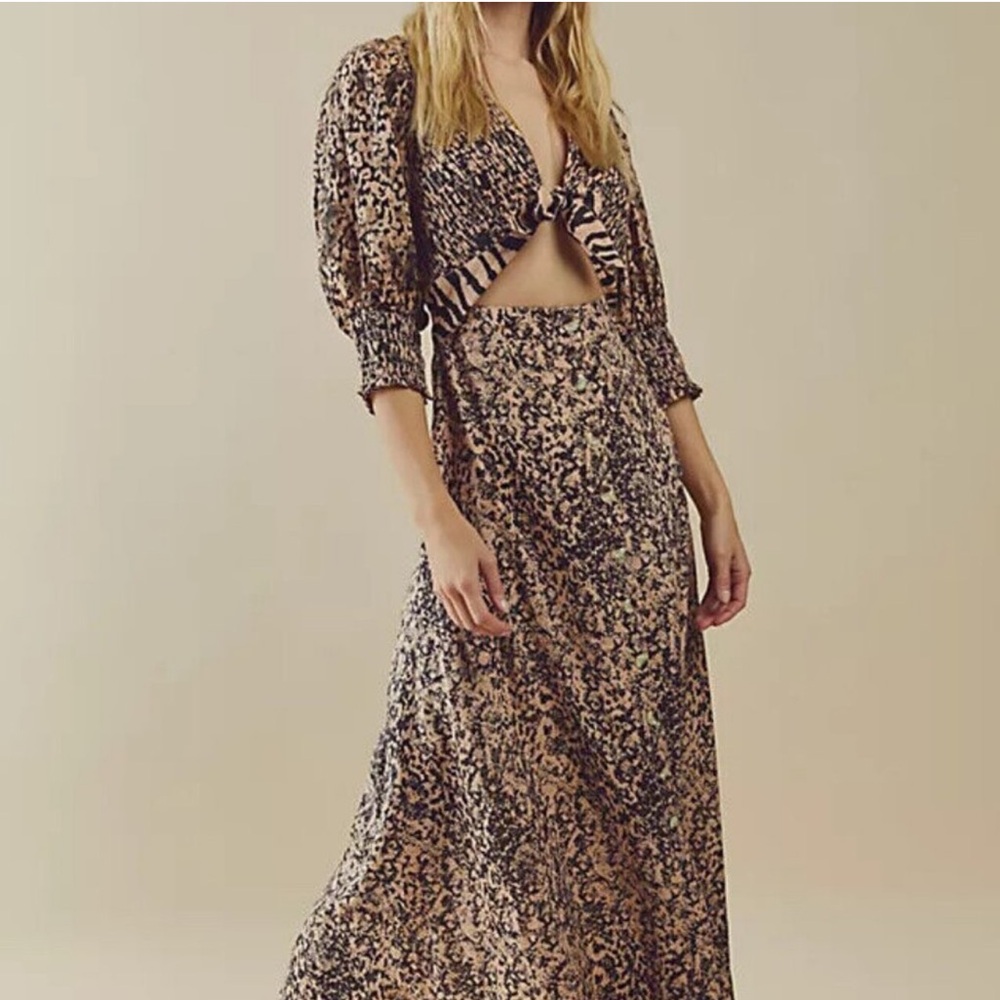 Free People String of Hearts Maxi Dress